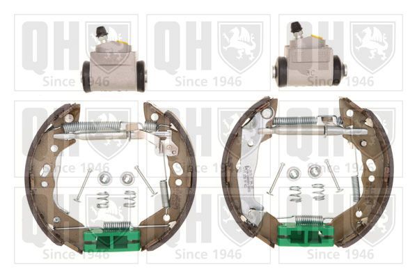 Stabdžių trinkelių komplektas QUINTON HAZELL BS1066K1