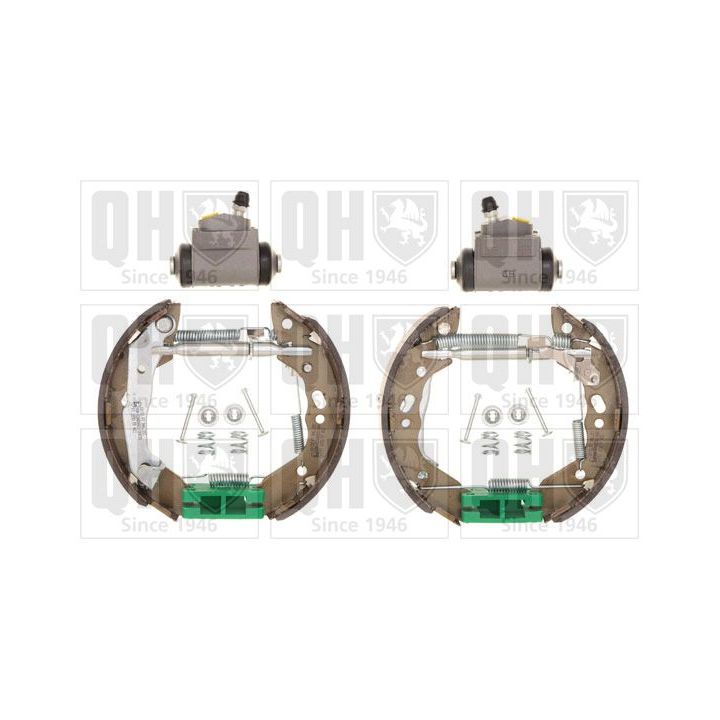 Stabdžių trinkelių komplektas QUINTON HAZELL BS1066K2