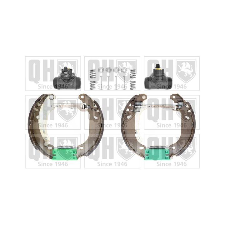 Stabdžių trinkelių komplektas QUINTON HAZELL BS1078K1