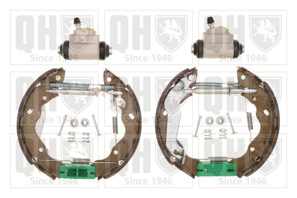 Stabdžių trinkelių komplektas QUINTON HAZELL BS1102K1