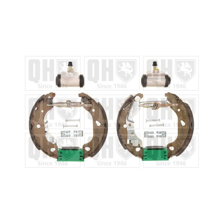 Stabdžių trinkelių komplektas QUINTON HAZELL BS1107K2