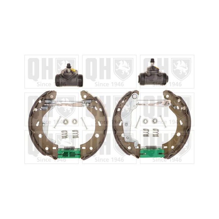 Stabdžių trinkelių komplektas QUINTON HAZELL BS1121K2