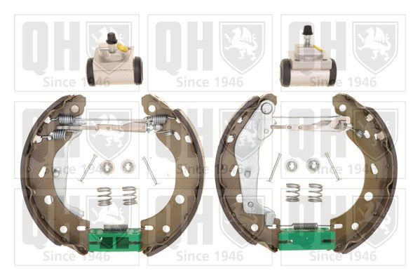 Stabdžių trinkelių komplektas QUINTON HAZELL BS1121K3