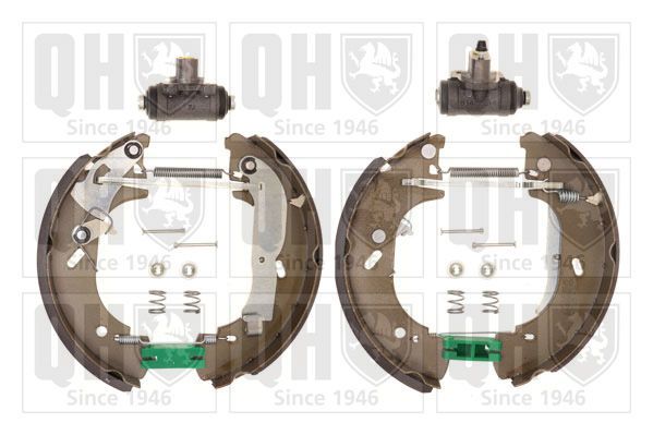 Stabdžių trinkelių komplektas QUINTON HAZELL BS1134K1