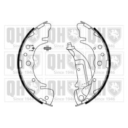 Stabdžių trinkelių komplektas QUINTON HAZELL BS1142