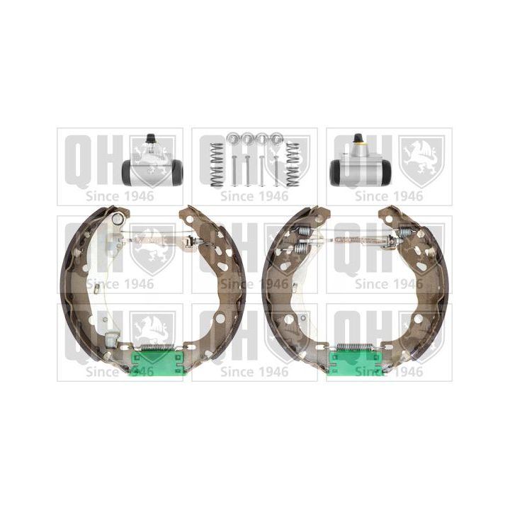 Stabdžių trinkelių komplektas QUINTON HAZELL BS1144K1