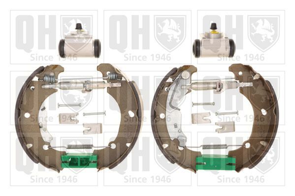 Stabdžių trinkelių komplektas QUINTON HAZELL BS1145K2