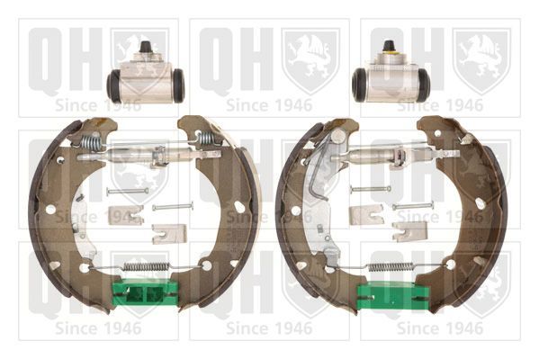 Stabdžių trinkelių komplektas QUINTON HAZELL BS1145K3