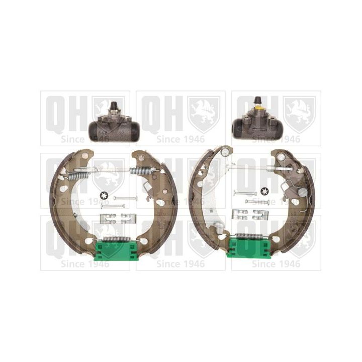 Stabdžių trinkelių komplektas QUINTON HAZELL BS1146K1