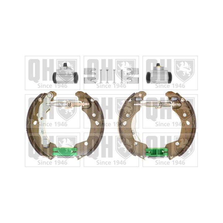 Stabdžių trinkelių komplektas QUINTON HAZELL BS1153K1