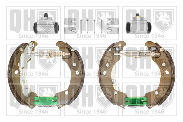 Stabdžių trinkelių komplektas QUINTON HAZELL BS1153K1