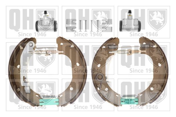 Stabdžių trinkelių komplektas QUINTON HAZELL BS1154K1