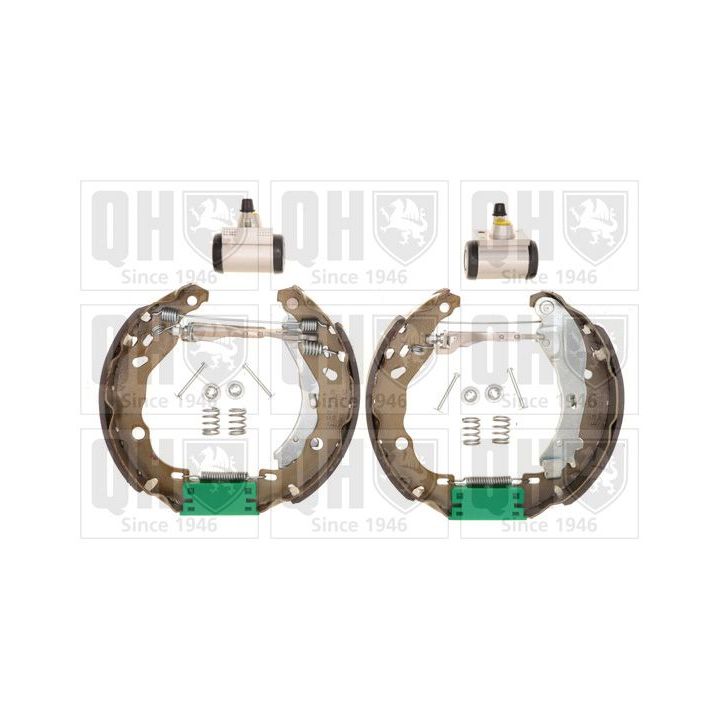 Stabdžių trinkelių komplektas QUINTON HAZELL BS1156K1