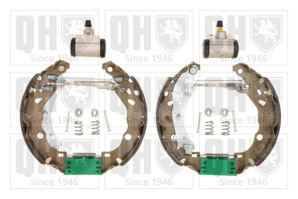 Stabdžių trinkelių komplektas QUINTON HAZELL BS1156K3