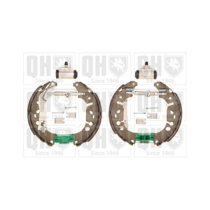 Stabdžių trinkelių komplektas QUINTON HAZELL BS1162K2