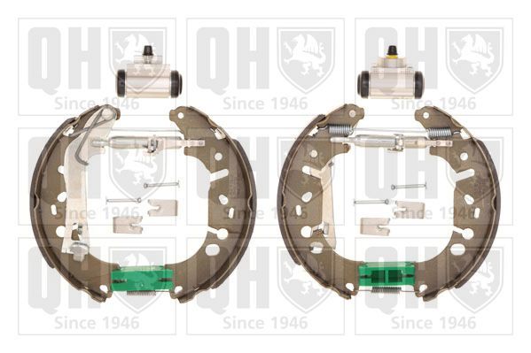 Stabdžių trinkelių komplektas QUINTON HAZELL BS1162K2