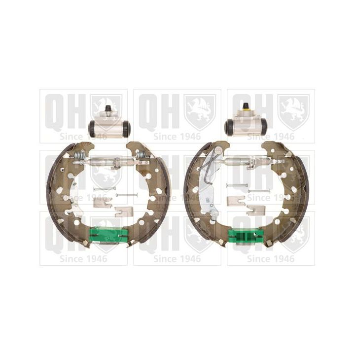 Stabdžių trinkelių komplektas QUINTON HAZELL BS1163K2