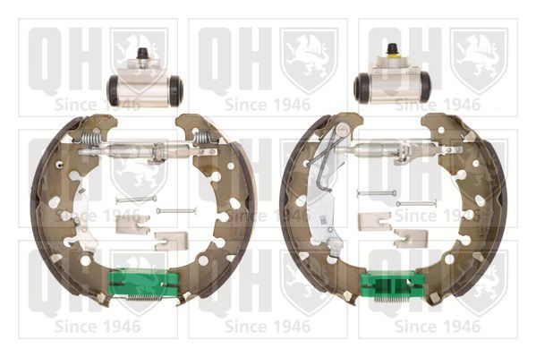 Stabdžių trinkelių komplektas QUINTON HAZELL BS1163K2