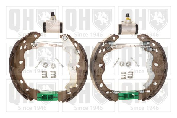 Stabdžių trinkelių komplektas QUINTON HAZELL BS1164K1