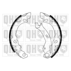 Stabdžių trinkelių komplektas QUINTON HAZELL BS1166