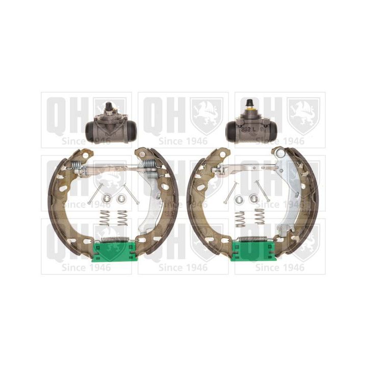 Stabdžių trinkelių komplektas QUINTON HAZELL BS1166K1