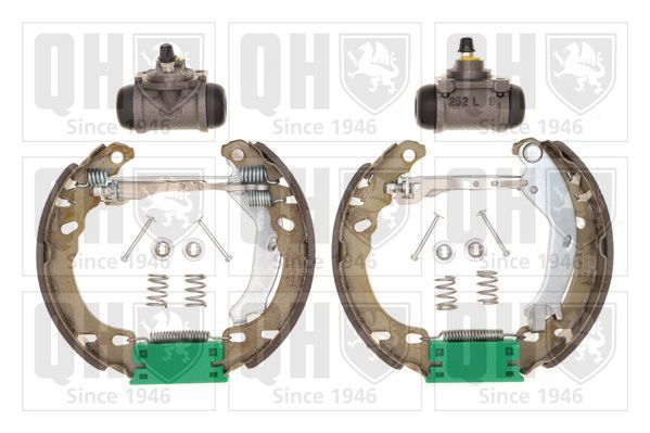 Stabdžių trinkelių komplektas QUINTON HAZELL BS1166K1