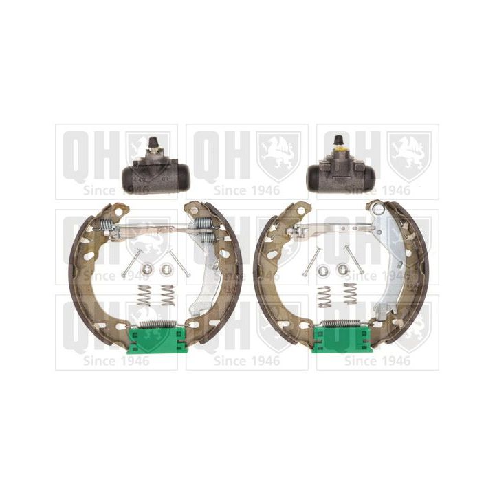 Stabdžių trinkelių komplektas QUINTON HAZELL BS1166K2