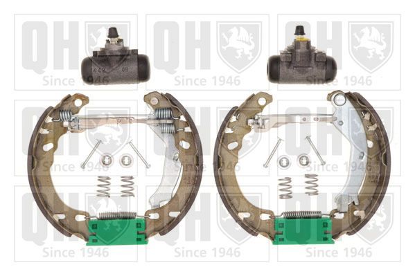 Stabdžių trinkelių komplektas QUINTON HAZELL BS1166K2