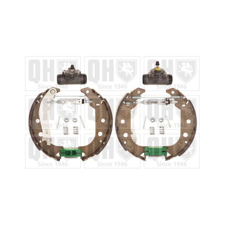 Stabdžių trinkelių komplektas QUINTON HAZELL BS1167K2