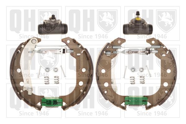 Stabdžių trinkelių komplektas QUINTON HAZELL BS1167K2
