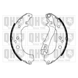 Stabdžių trinkelių komplektas QUINTON HAZELL BS1170