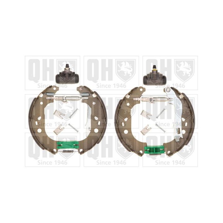 Stabdžių trinkelių komplektas QUINTON HAZELL BS1170K2