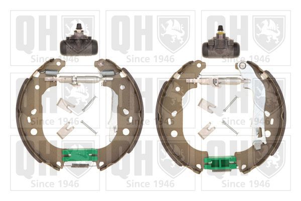 Stabdžių trinkelių komplektas QUINTON HAZELL BS1170K2