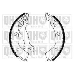 Stabdžių trinkelių komplektas QUINTON HAZELL BS1174