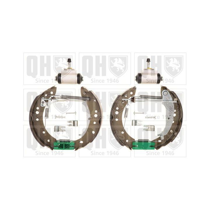 Stabdžių trinkelių komplektas QUINTON HAZELL BS1193K1