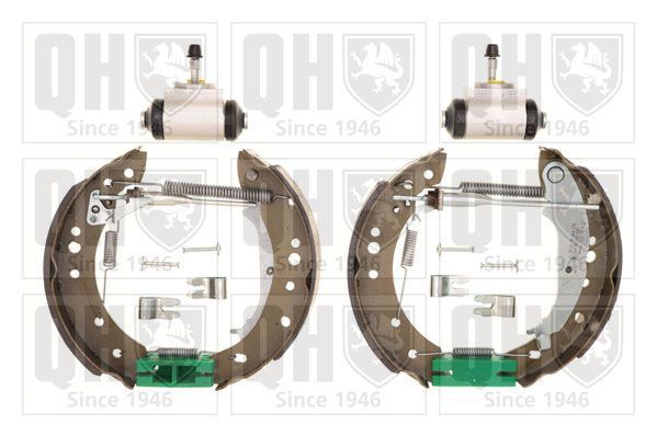 Stabdžių trinkelių komplektas QUINTON HAZELL BS1193K1