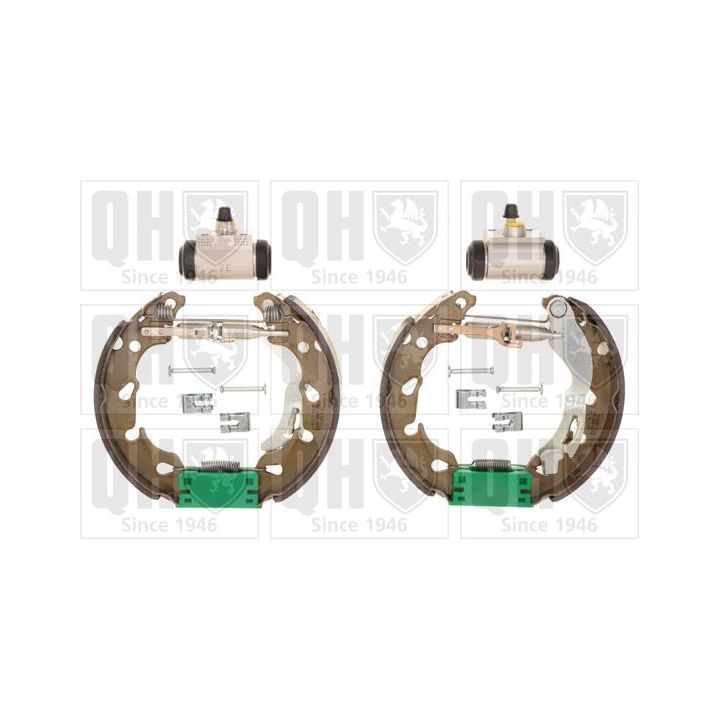 Stabdžių trinkelių komplektas QUINTON HAZELL BS1201K1