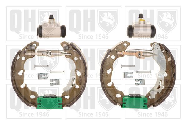 Stabdžių trinkelių komplektas QUINTON HAZELL BS1201K1