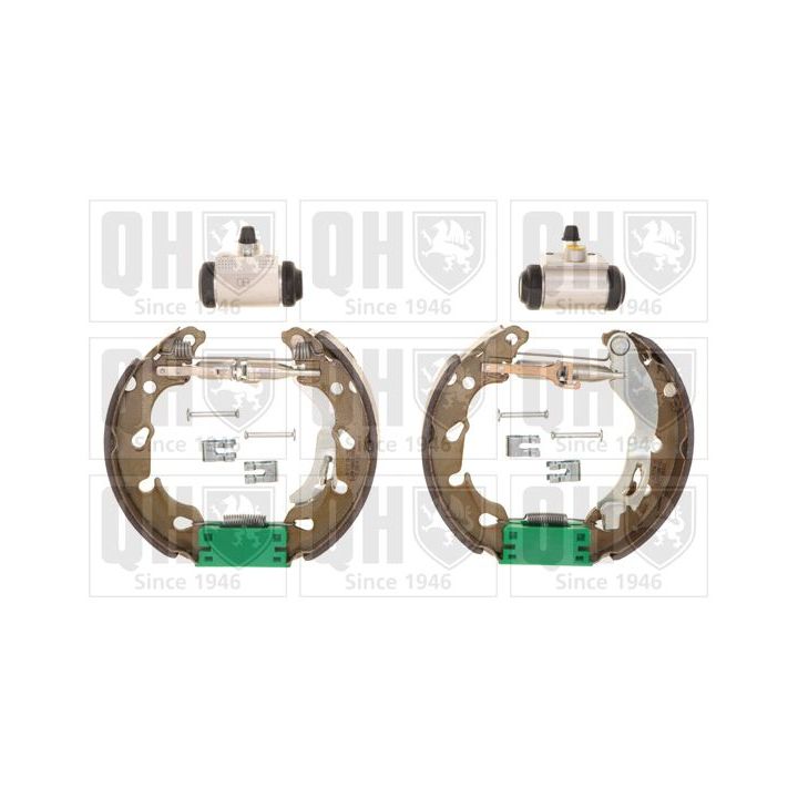 Stabdžių trinkelių komplektas QUINTON HAZELL BS1201K2