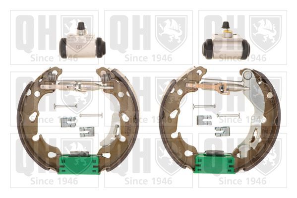 Stabdžių trinkelių komplektas QUINTON HAZELL BS1201K2