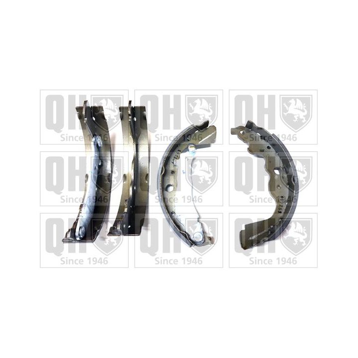 Stabdžių trinkelių komplektas QUINTON HAZELL BS1202