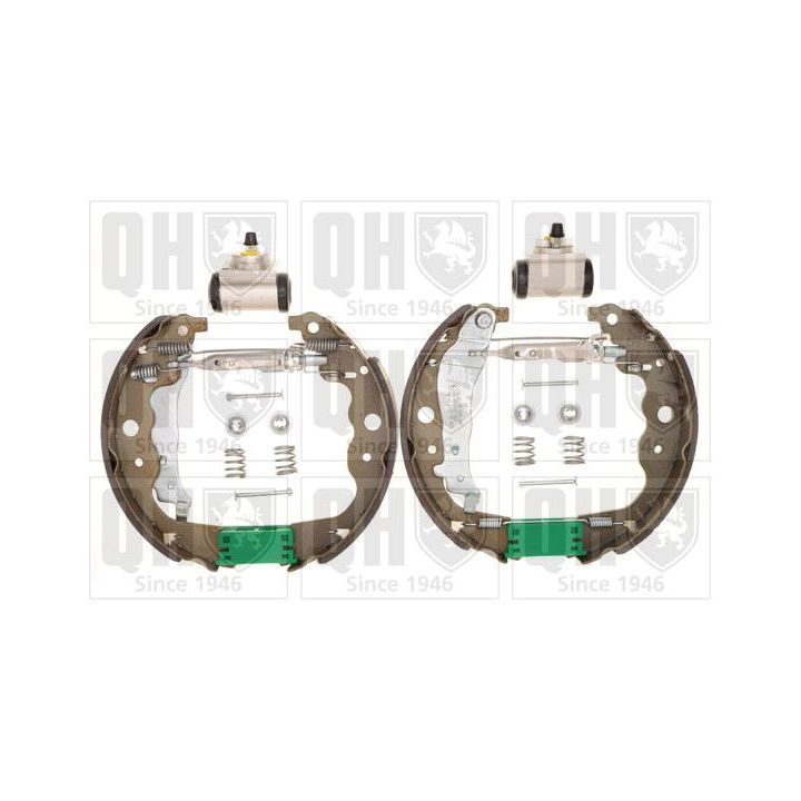 Stabdžių trinkelių komplektas QUINTON HAZELL BS1202K2