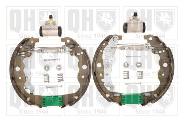 Stabdžių trinkelių komplektas QUINTON HAZELL BS1202K2