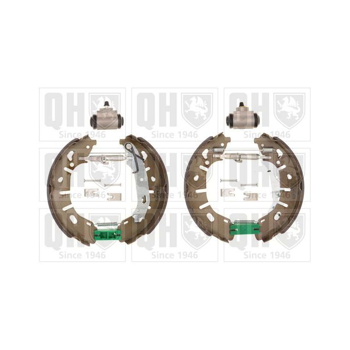 Stabdžių trinkelių komplektas QUINTON HAZELL BS1219K1