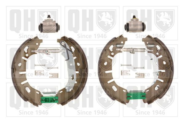 Stabdžių trinkelių komplektas QUINTON HAZELL BS1219K1