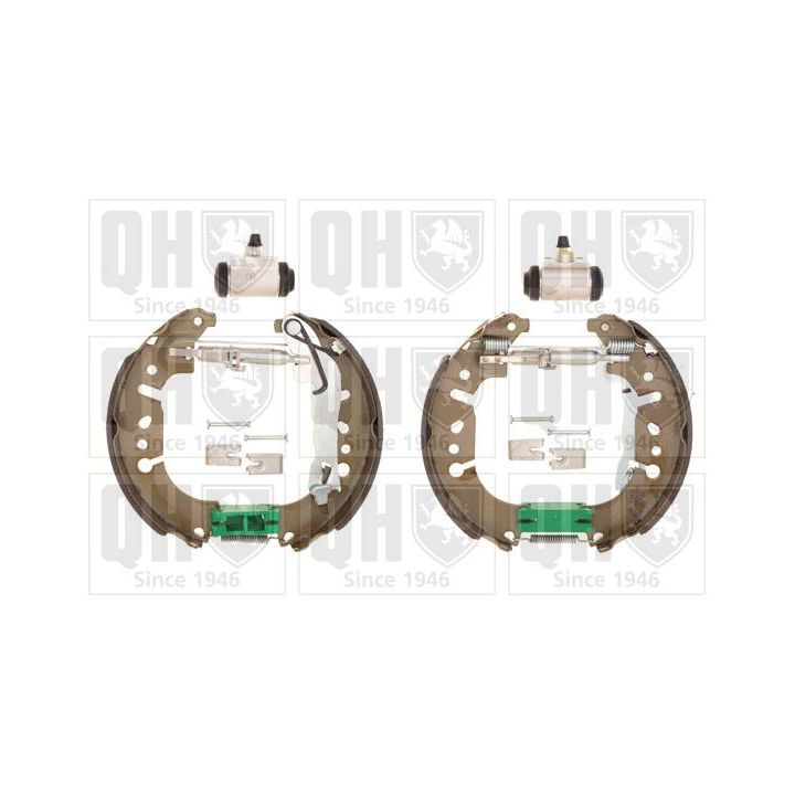 Stabdžių trinkelių komplektas QUINTON HAZELL BS1220K1