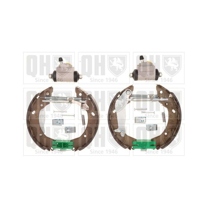 Stabdžių trinkelių komplektas QUINTON HAZELL BS1223K1