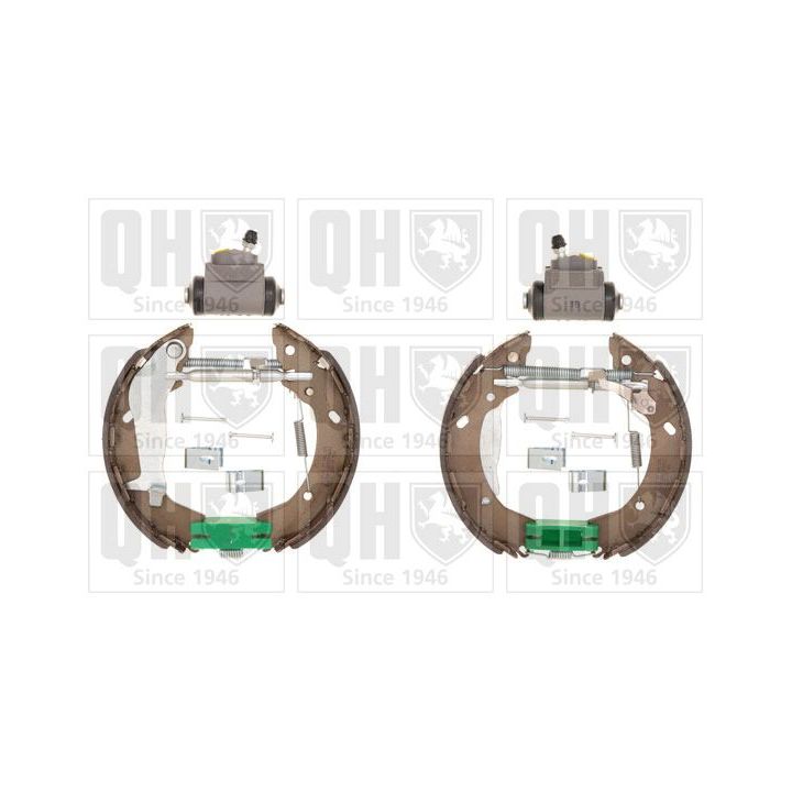 Stabdžių trinkelių komplektas QUINTON HAZELL BS1223K2