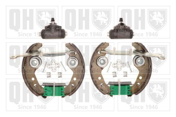 Stabdžių trinkelių komplektas QUINTON HAZELL BS544K1