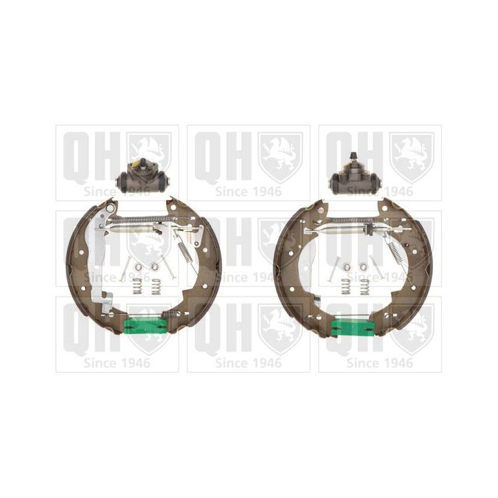 Stabdžių trinkelių komplektas QUINTON HAZELL BS555K4